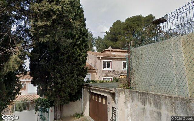 Façade : allée du Jardin des Cossettes, Aubagne